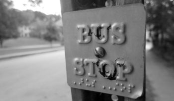 Tactile and Braille Banner